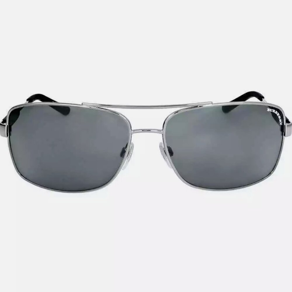 🔥NEW Burberry Men's Rectangular Sunglasses - Picture 3 of 4
